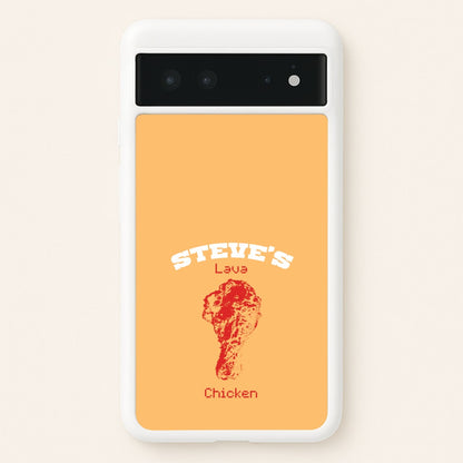 Steve's Lava Chicken  - Minecraft Phone Case for Google Pixel 6