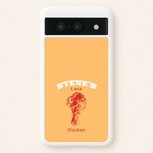 Steve's Lava Chicken  - Minecraft Phone Case for Google Pixel 8