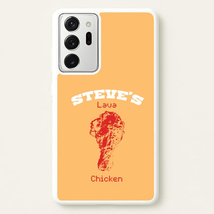 Steve's Lava Chicken  - Minecraft Phone Case for Galaxy Note 20 Ultra