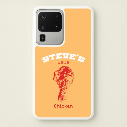 Steve's Lava Chicken  - Minecraft Phone Case for Galaxy S20 Ultra