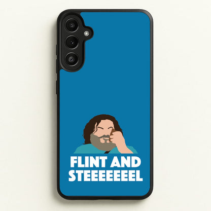 Flint And Steel  - Minecraft Phone Case for Galaxy A36