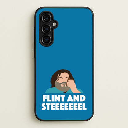 Flint And Steel  - Minecraft Phone Case for Galaxy A54
