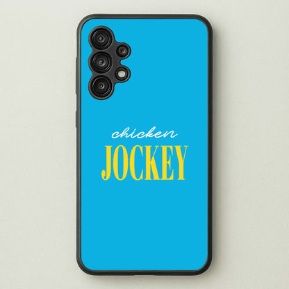 Chicken Jockey Blue  - Minecraft Phone Case for Galaxy A13