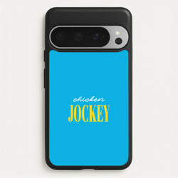 Chicken Jockey Blue  - Minecraft Phone Case for Google Pixel 9 Pro XL