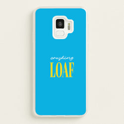 Crushing Loaf Blue  - Minecraft Phone Case for Galaxy S9