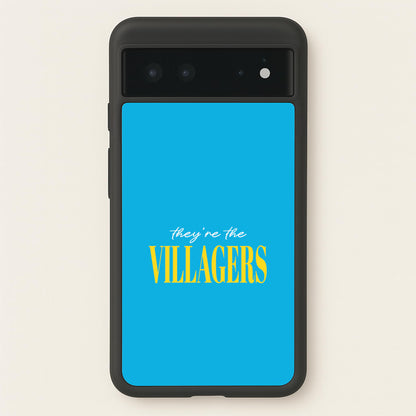 They're The Villagers Blue  - Minecraft Phone Case for Google Pixel 6