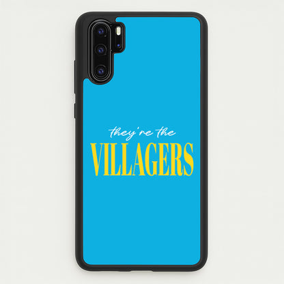 They're The Villagers Blue  - Minecraft Phone Case for Huawei P30 Pro