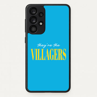 They're The Villagers Blue  - Minecraft Phone Case for Galaxy A33