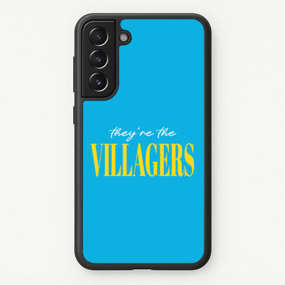 They're The Villagers Blue  - Minecraft Phone Case for Galaxy S22 Plus