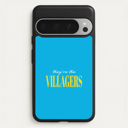 They're The Villagers Blue  - Minecraft Phone Case for Google Pixel 9 Pro XL