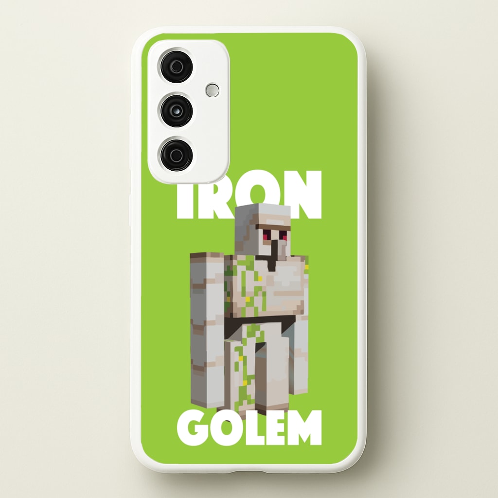 Iron Golem  - Minecraft Phone Case for Galaxy A55