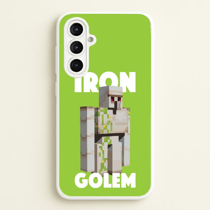 Iron Golem  - Minecraft Phone Case for Galaxy A16