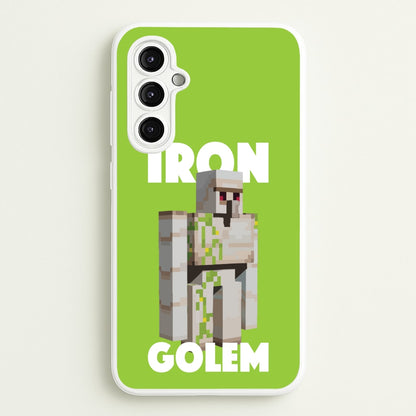 Iron Golem  - Minecraft Phone Case for Galaxy A14