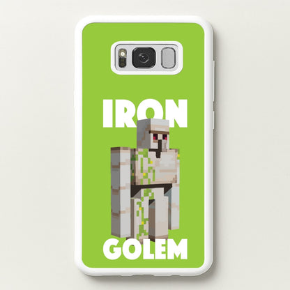 Iron Golem  - Minecraft Phone Case for Galaxy S8 Plus