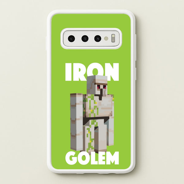 Iron Golem  - Minecraft Phone Case for Galaxy S10 Plus