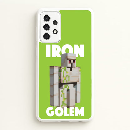 Iron Golem  - Minecraft Phone Case for Galaxy A52 / A52s