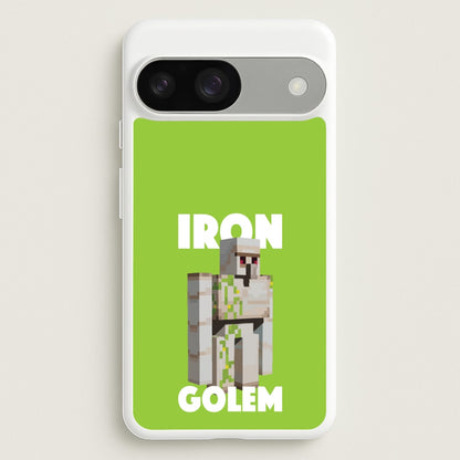 Iron Golem  - Minecraft Phone Case for Google Pixel 9 / 9 Pro
