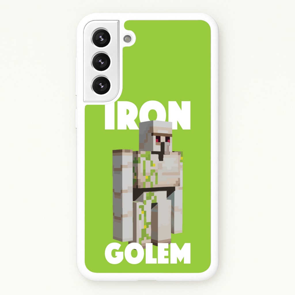 Iron Golem  - Minecraft Phone Case for Galaxy S21FE