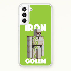 Iron Golem  - Minecraft Phone Case for Galaxy S22 Plus