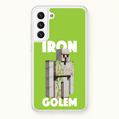 Iron Golem  - Minecraft Phone Case for Galaxy S22 Plus