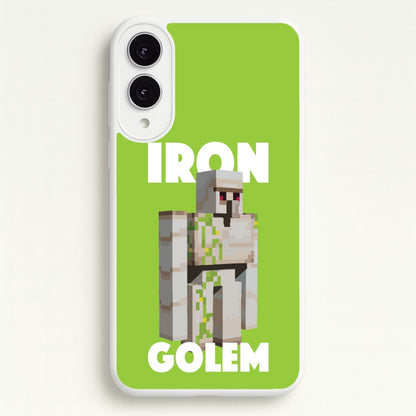 Iron Golem  - Minecraft Phone Case for Galaxy S25 Edge