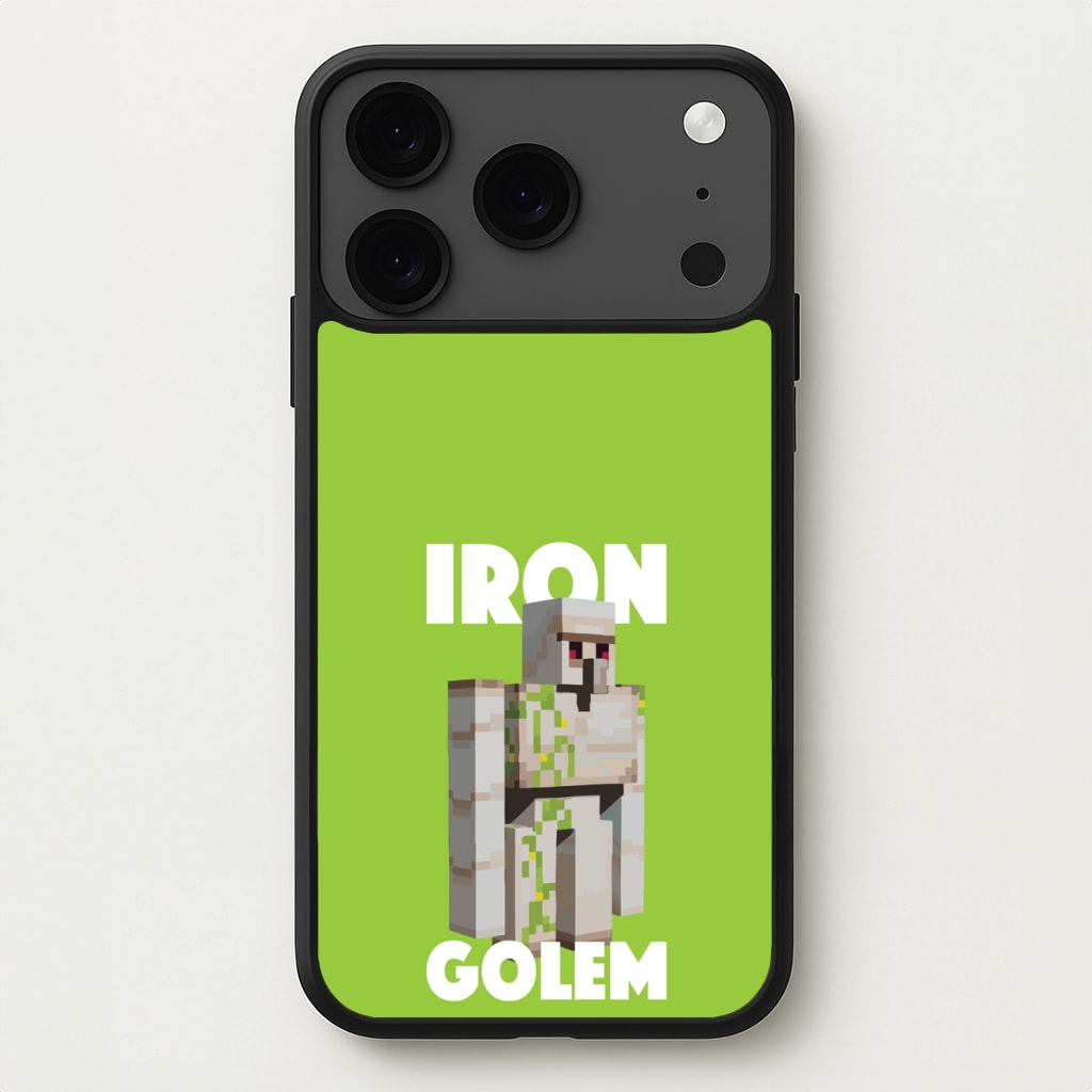 Iron Golem Phone Case for iPhone 17 Pro Max