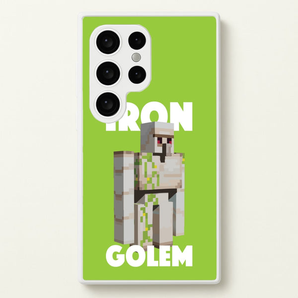 Iron Golem  - Minecraft Phone Case for Galaxy S24 Ultra