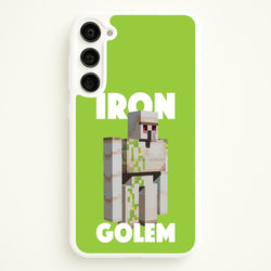 Iron Golem  - Minecraft Phone Case for Galaxy S23 Plus