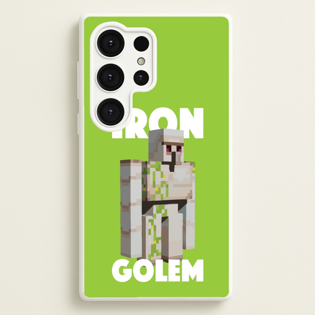 Iron Golem  - Minecraft Phone Case for Galaxy S25 Ultra