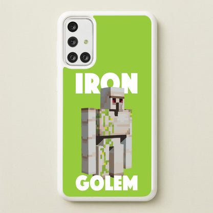 Iron Golem  - Minecraft Phone Case for Galaxy A71