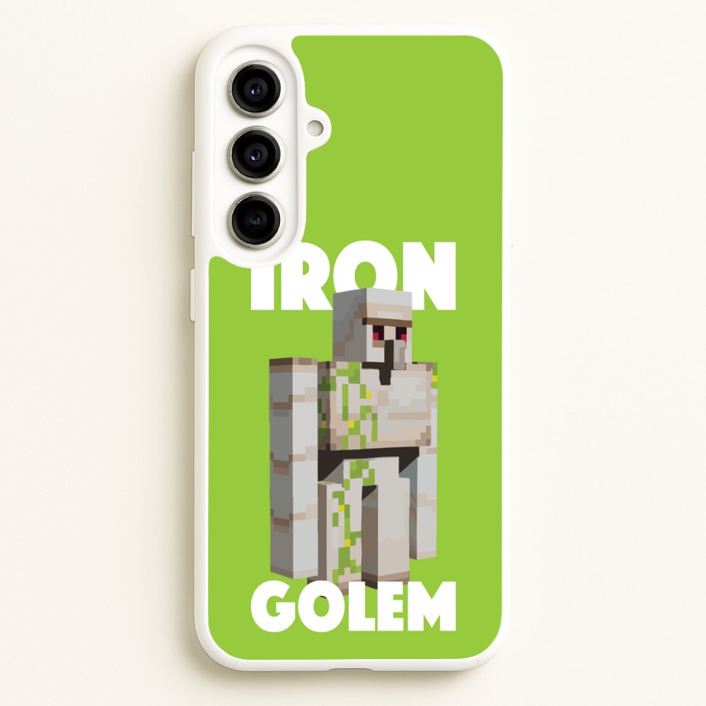 Iron Golem  - Minecraft Phone Case for Galaxy A56