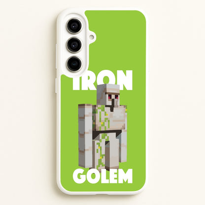 Iron Golem  - Minecraft Phone Case for Galaxy A56