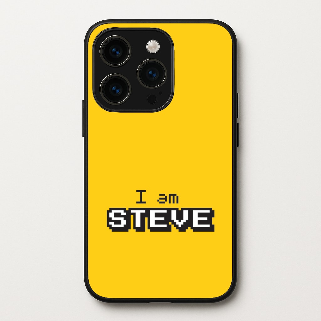 I Am Steve  - Minecraft Phone Case for iPhone 15 Pro Max