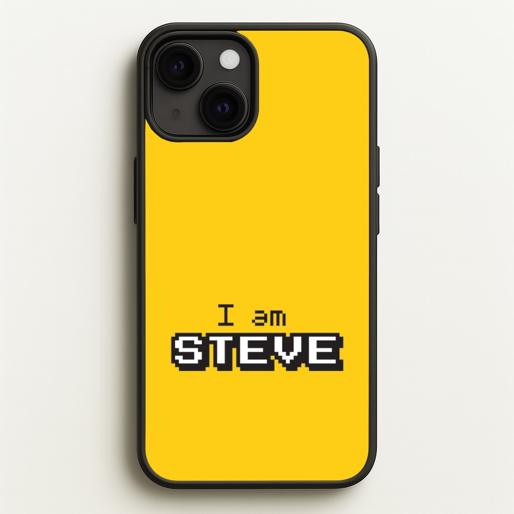 I Am Steve  - Minecraft Phone Case for iPhone 13