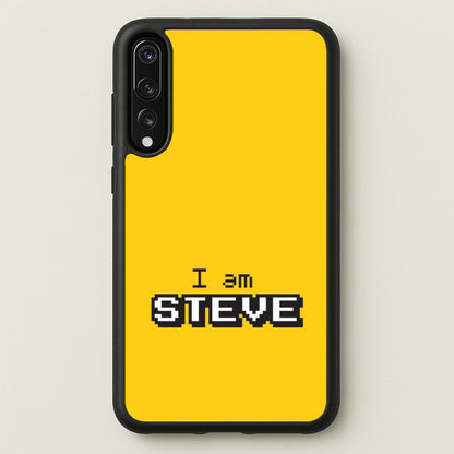 I Am Steve  - Minecraft Phone Case for Huawei P20 Pro