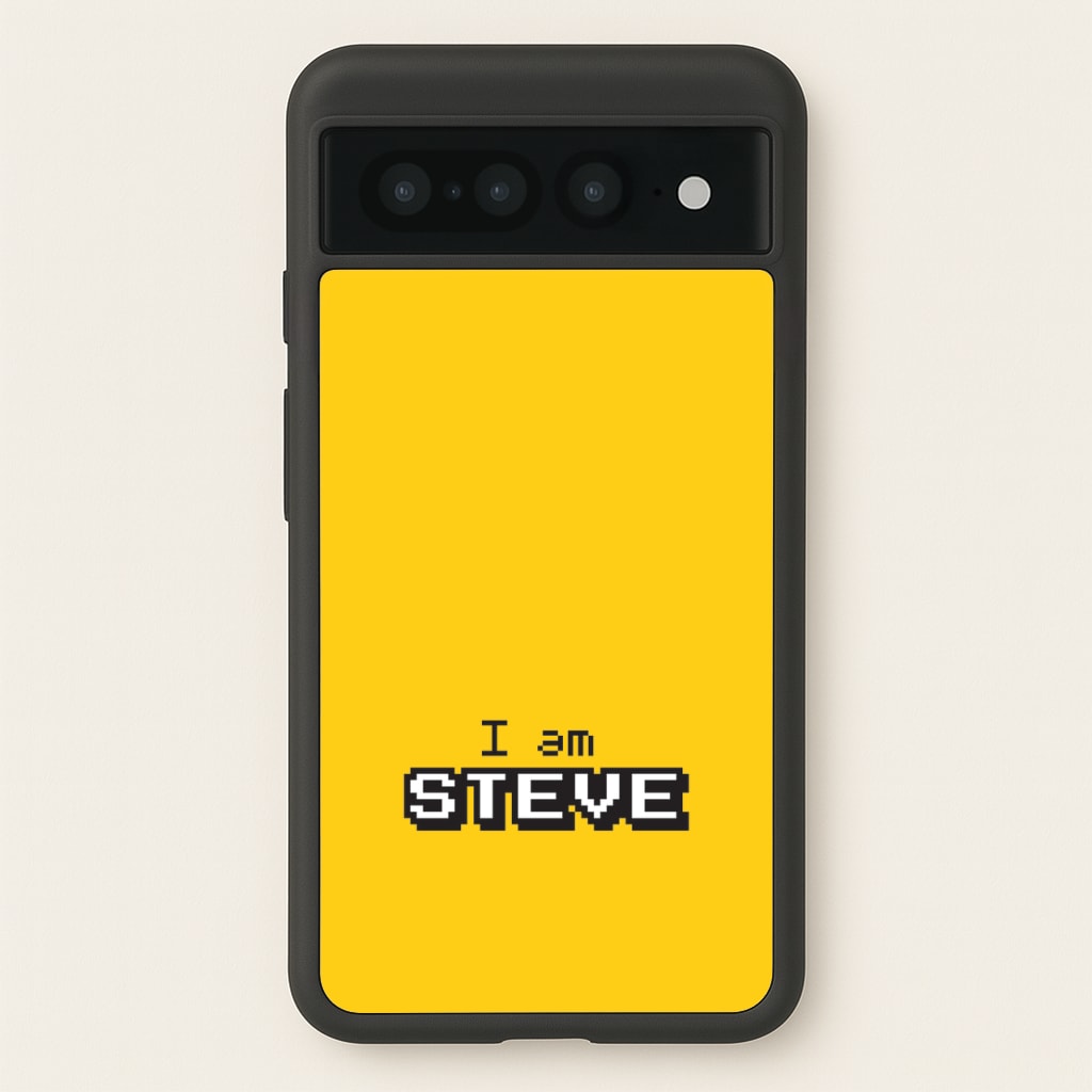 I Am Steve  - Minecraft Phone Case for Google Pixel 7 Pro