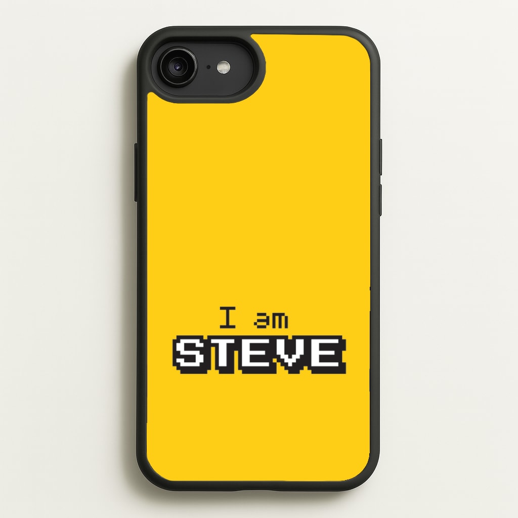 I Am Steve  - Minecraft Phone Case for iPhone 6 Plus / 7 Plus / 8 Plus