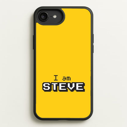 I Am Steve  - Minecraft Phone Case for iPhone 6 Plus / 7 Plus / 8 Plus