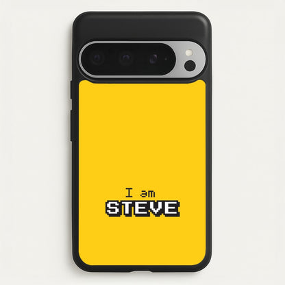 I Am Steve  - Minecraft Phone Case for Google Pixel 9 Pro XL