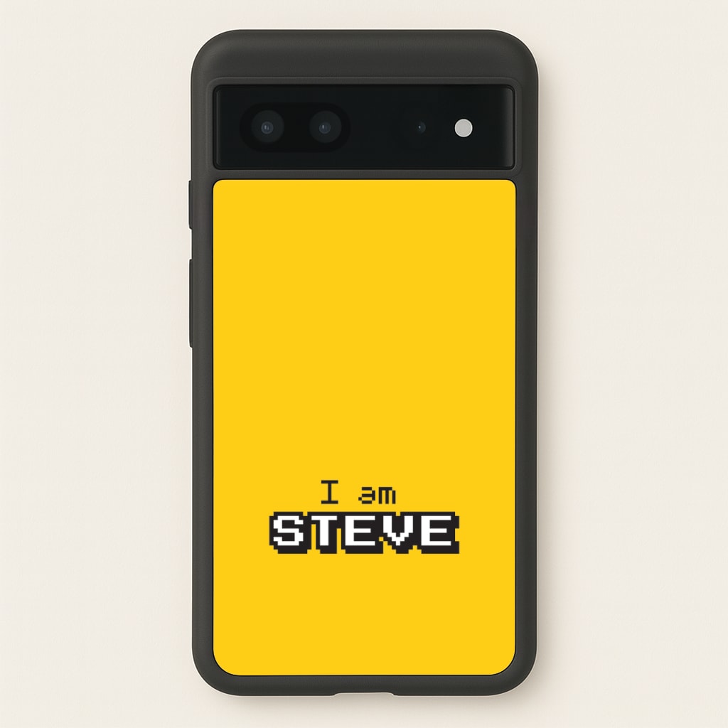 I Am Steve  - Minecraft Phone Case for Google Pixel 7
