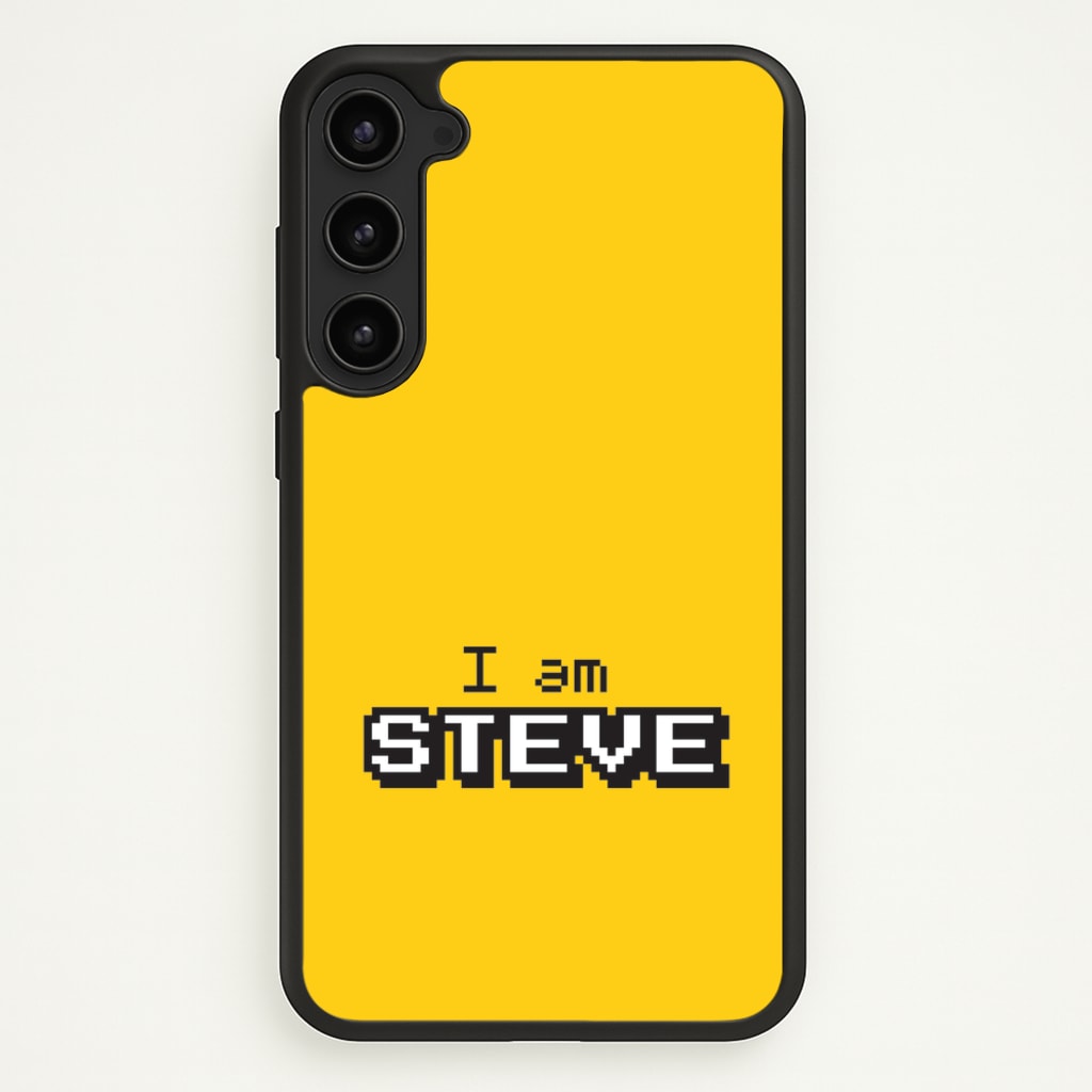 I Am Steve  - Minecraft Phone Case for Galaxy S23 Plus