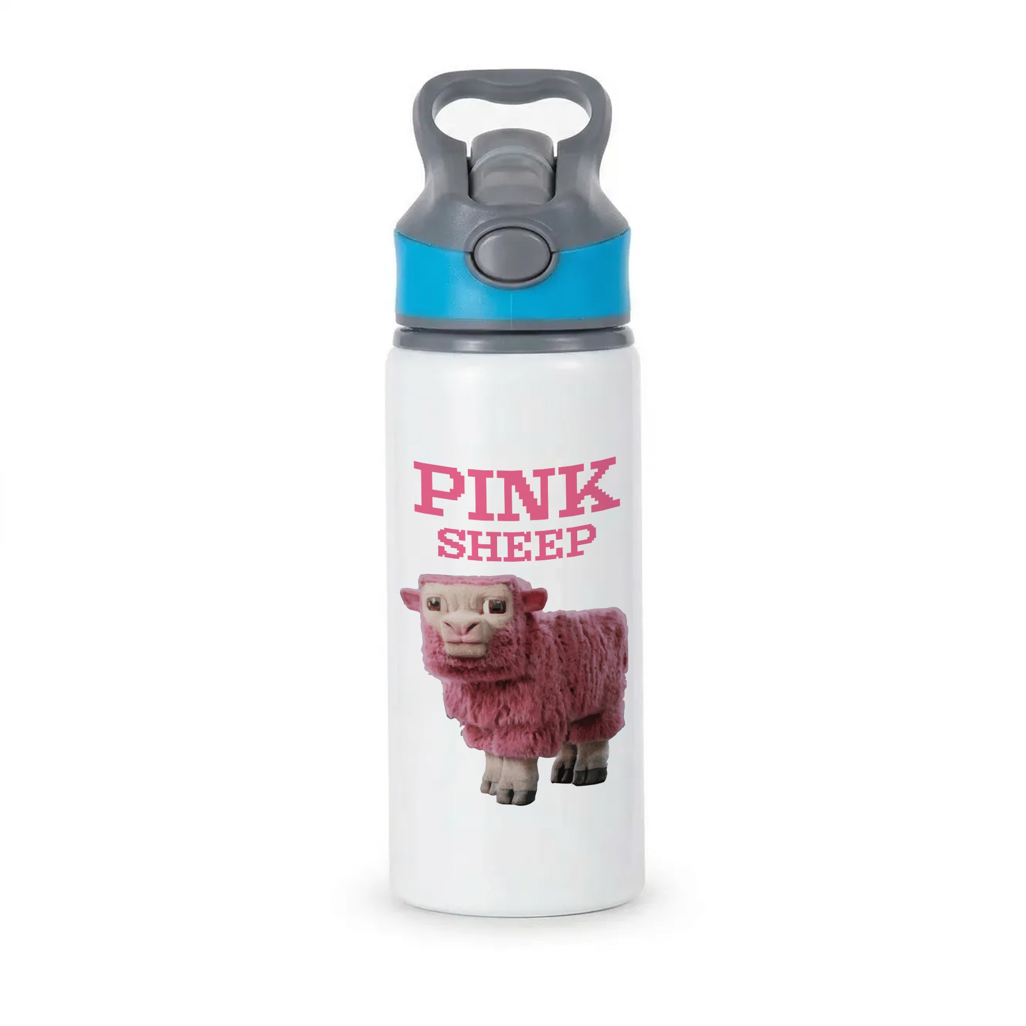 Pink Sheep Active Water Bottle - Blue