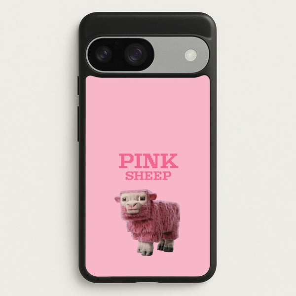 Pink Sheep  - Minecraft Phone Case for Google Pixel 9 / 9 Pro