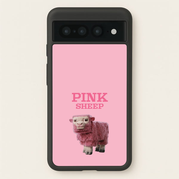 Pink Sheep  - Minecraft Phone Case for Google Pixel 7 Pro