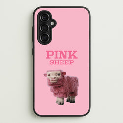 Pink Sheep  - Minecraft Phone Case for Galaxy A14