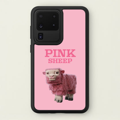 Pink Sheep  - Minecraft Phone Case for Galaxy S20 Ultra