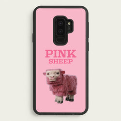 Pink Sheep  - Minecraft Phone Case for Galaxy S9 Plus