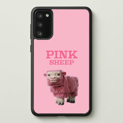 Pink Sheep  - Minecraft Phone Case for Galaxy S20FE