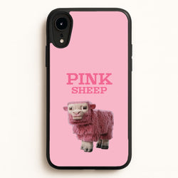 Pink Sheep  - Minecraft Phone Case for iPhone XR
