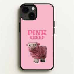 Pink Sheep  - Minecraft Phone Case for iPhone 13 Mini